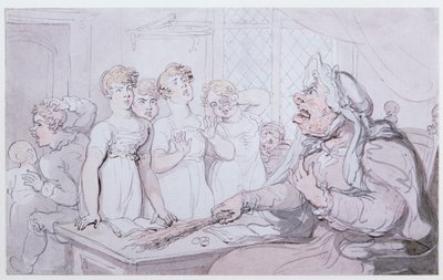 La cruel amante de Thomas Rowlandson