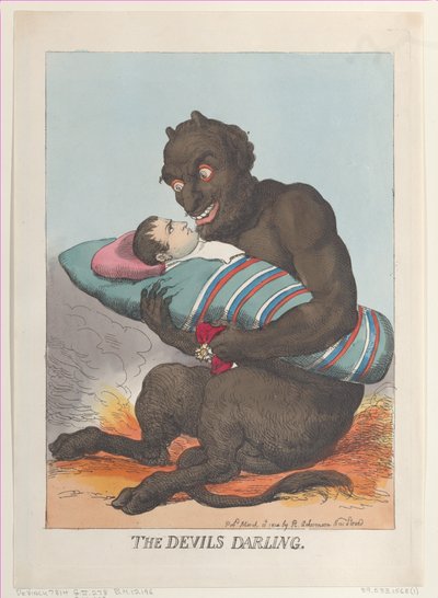 El querido del diablo, 12 de marzo de 1814 de Thomas Rowlandson