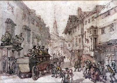 La diligencia de Thomas Rowlandson