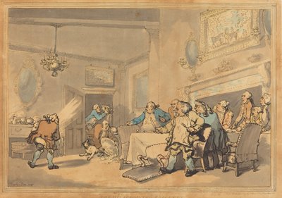 Los epicúreos decepcionados, 1787 de Thomas Rowlandson