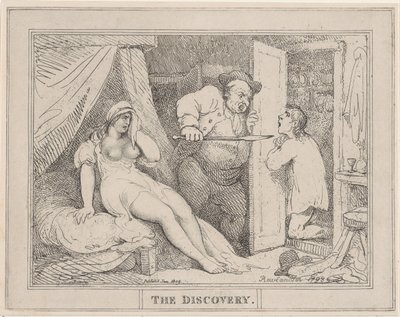 El Descubrimiento, enero de 1809 de Thomas Rowlandson