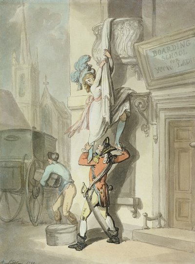 La fuga de Thomas Rowlandson