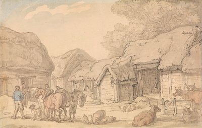 La granja de Thomas Rowlandson