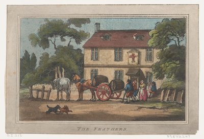 Las plumas, 1787 de Thomas Rowlandson