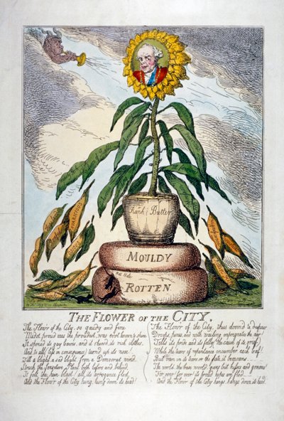 La flor de la ciudad de Thomas Rowlandson