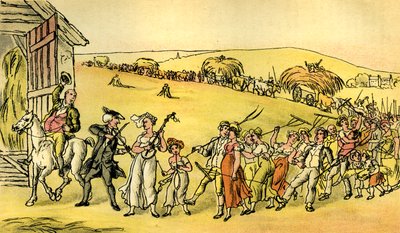 La cosecha de Thomas Rowlandson