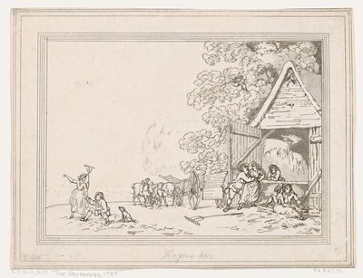 Los Segadores, 1787 de Thomas Rowlandson