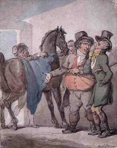 El Trato de Caballos de Thomas Rowlandson