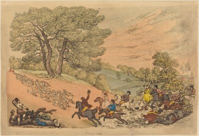 La caza de Thomas Rowlandson