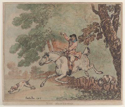 El cazador de Thomas Rowlandson