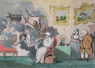 El hipocondríaco de Thomas Rowlandson