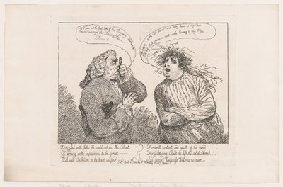 El incurable, 4 de abril de 1784 de Thomas Rowlandson