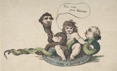 El Hércules Infante, 3 de febrero de 1784 de Thomas Rowlandson