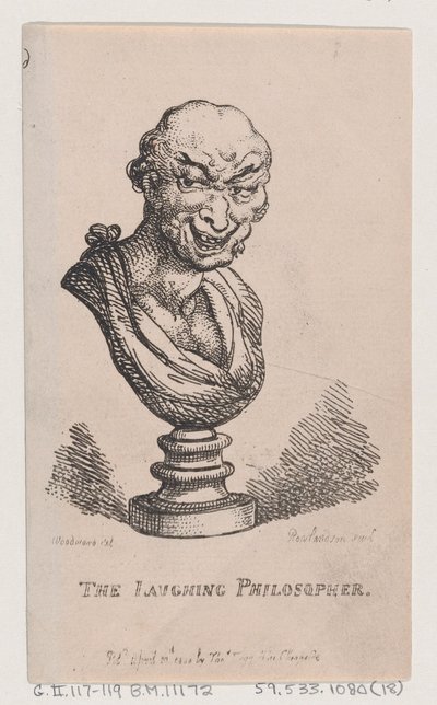 El filósofo risueño de Thomas Rowlandson