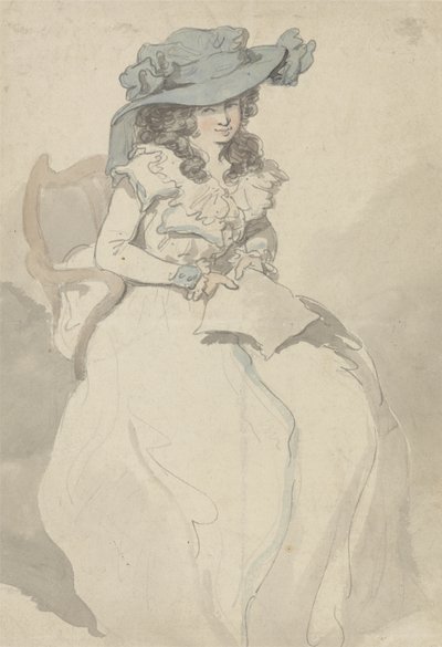 La carta de amor, c.1790 de Thomas Rowlandson