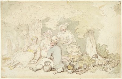 El picnic de Thomas Rowlandson