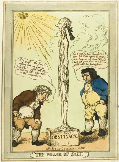 La Columna de Sal de Thomas Rowlandson