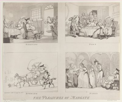 Los placeres de Margate, 25 de julio de 1800 de Thomas Rowlandson
