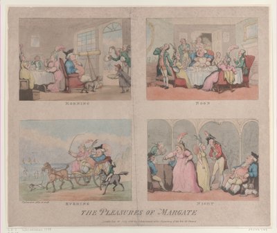 Los Placeres de Margate de Thomas Rowlandson
