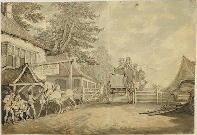 La casa de correos, c.1778-80 de Thomas Rowlandson