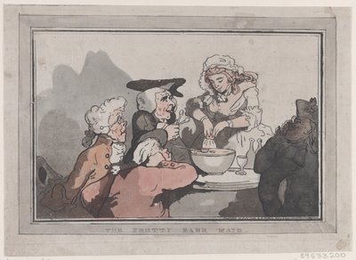 La bonita camarera, 20 de octubre de 1786 de Thomas Rowlandson