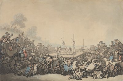 El combate por el título de Thomas Rowlandson