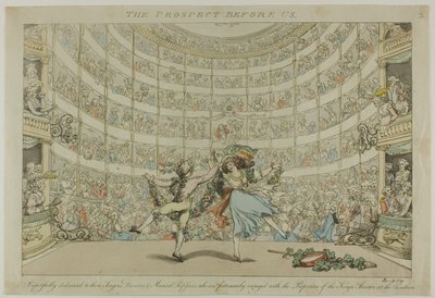La perspectiva ante nosotros de Thomas Rowlandson