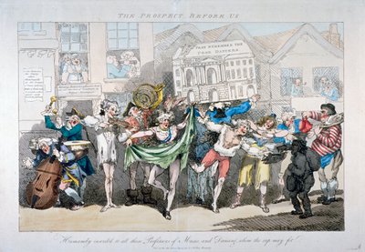 La perspectiva ante nosotros de Thomas Rowlandson