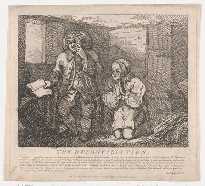 La Reconciliación de Thomas Rowlandson