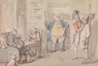 El responsable de contratación de Thomas Rowlandson