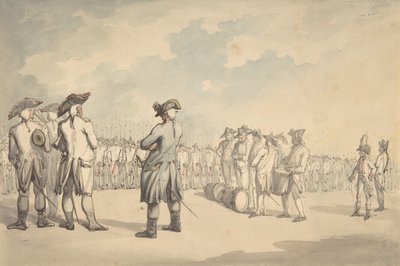 La revisión, ca. 1800 de Thomas Rowlandson