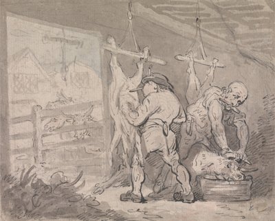 El matadero de Thomas Rowlandson