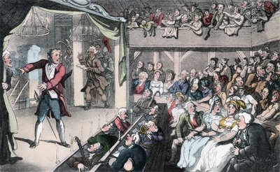 El Escenario, ilustración de 