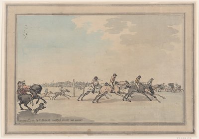 El Inicio, 21 de junio de 1786 de Thomas Rowlandson