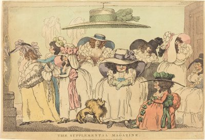 La revista suplementaria de Thomas Rowlandson
