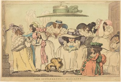 La revista «Supplemental» de Thomas Rowlandson