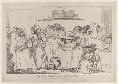 The Supplemental Magazine, 1 de enero de 1786 de Thomas Rowlandson