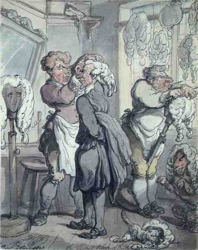 "El bloque más grueso de los tres" de Thomas Rowlandson
