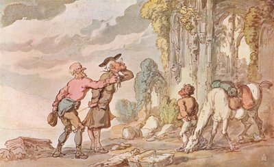 El tour del Dr. Syntax en busca de lo pintoresco, siglo XIX, 1907 de Thomas Rowlandson