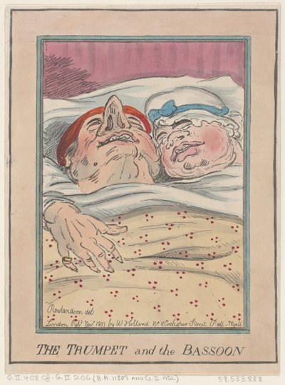 La trompeta y el fagot de Thomas Rowlandson