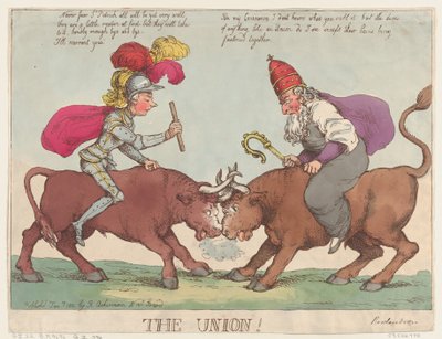 La Unión, 1 de enero de 1801 de Thomas Rowlandson