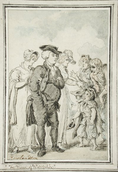 El vicario de Wakefield de Thomas Rowlandson