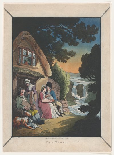 La visita, 1 de agosto de 1799 de Thomas Rowlandson