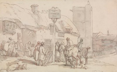 La posada Woolpack de Thomas Rowlandson