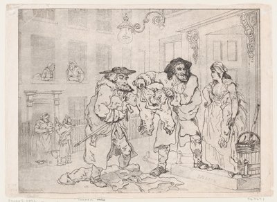 Tráfico, 1791 de Thomas Rowlandson