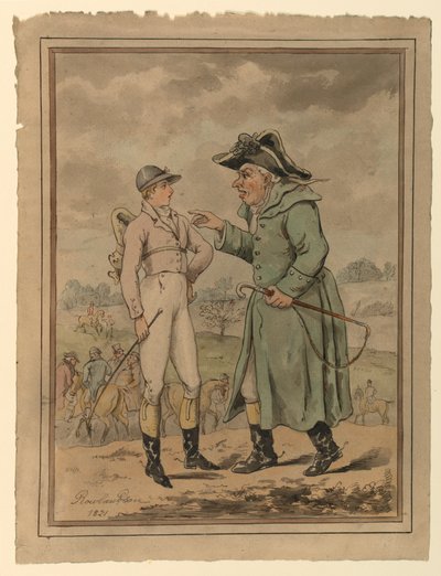 Trucos del Turf, o, Decidiendo cómo Perder una Carrera de Thomas Rowlandson