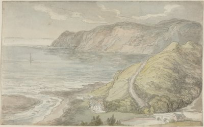 Vista desde el Inn at Lynton de Thomas Rowlandson