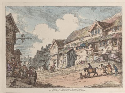 Vista de Liskard, Cornualles de Thomas Rowlandson