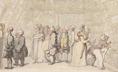Exposición en la Royal Academy de Thomas Rowlandson