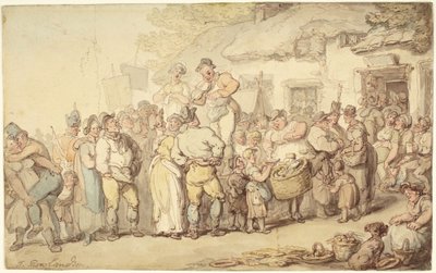 Feria del pueblo de Thomas Rowlandson